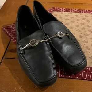 DKNY Black Flats Size 10